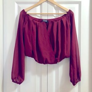 Flowy off the shoulder top